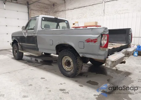 1992 Ford F250 из США, поврежденный, VIN 2FTHF26M3NCA02090
